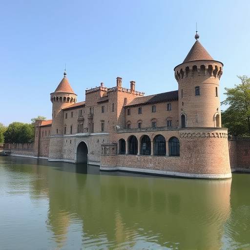 Il Castello Estense di Ferrara in Emilia-Romagna